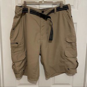 denali stretch hybrid cargo shorts